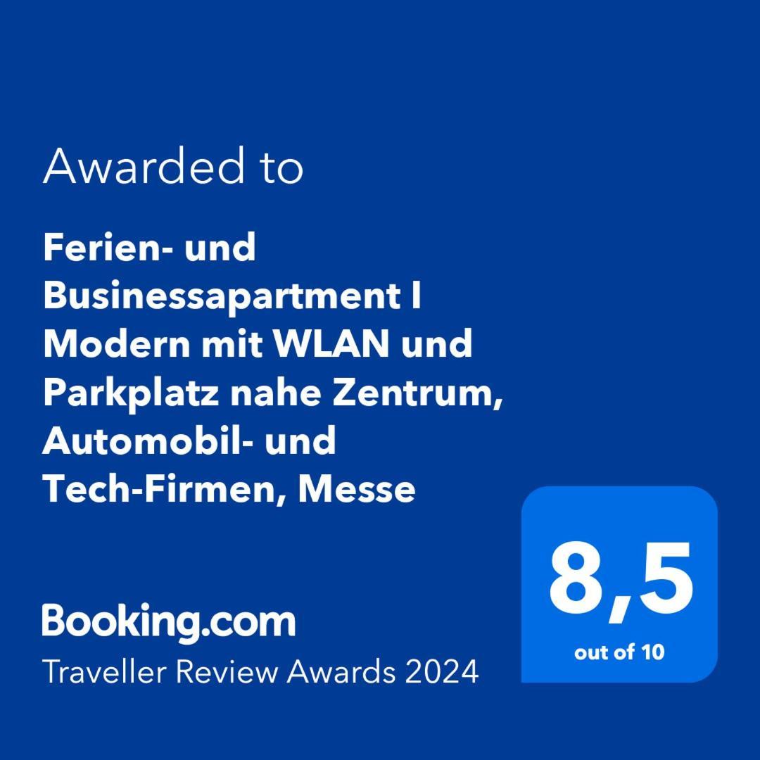 Ferien- Und Businessapartment I Modern Mit Wlan Und Parkplatz Nahe Zentrum, Automobil- Und Tech-Firmen, Messe Renningen Kültér fotó